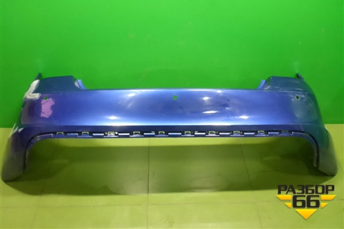 Бампер задний (под парктроник) (60U807421B) для Skoda Rapid с 2013г