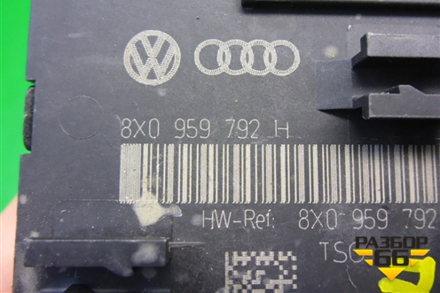 Блок комфорта (передней правой двери) (8X0959792H) для Audi Q3 с 2011-2018г
