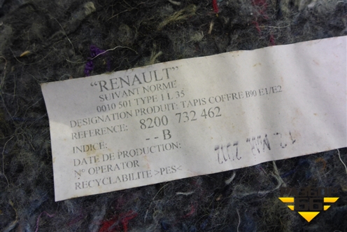 Пол багажника (8200732462) для Renault Sandero с 2009-2014г