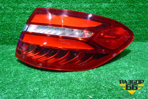 Фонарь задний наружный правый (до 2019г Led) (A2539067400) для Mercedes Benz GLC-Klass X253  с 2015г