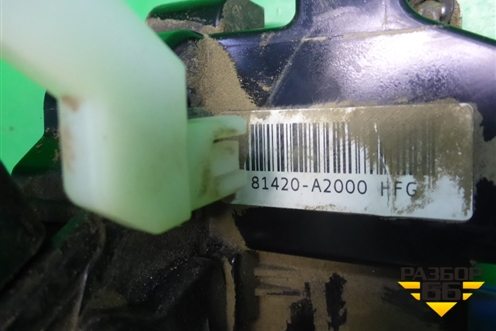 Замок двери задней правой (4 контакта) (81420A2000) для Kia Ceed с 2012-2018г