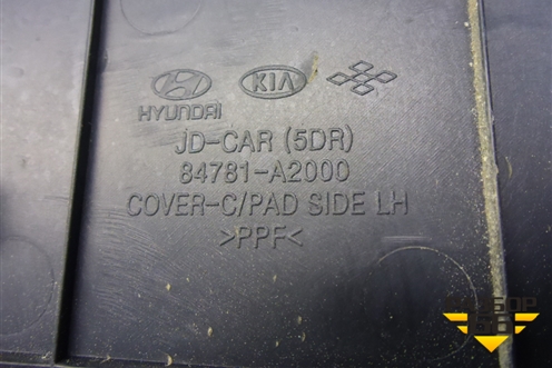 Накладка на торпедо (боковая левая) (84781A2000) для Kia Ceed с 2012-2018г