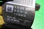 Ремень безопасности задний правый (13299303) для Opel Astra J с 2009г