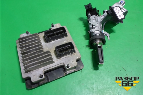Блок управления двигателем (1.6л A16XER МКПП) (12639891) для Opel Astra J с 2009г