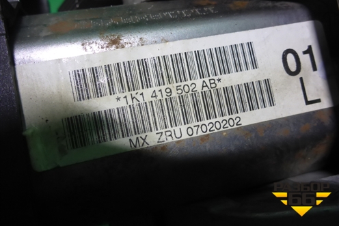 Колонка рулевая (1K1419502AB) для Volkswagen Jetta с 2005-2011г