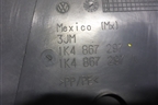 Обшивка стойки центральная нижняя левая (1K4867297) для Volkswagen Jetta с 2005-2011г
