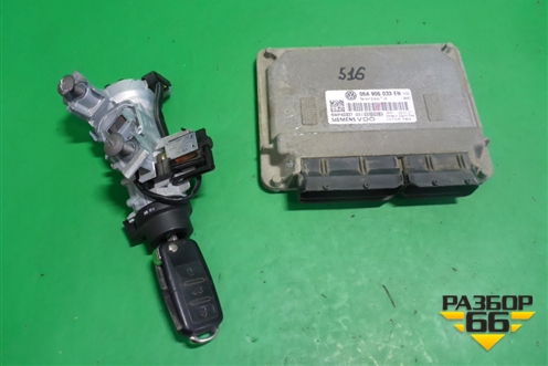 Блок управления двигателем (1.6л BSE АКПП) (06A906033EN) для Volkswagen Jetta с 2005-2011г