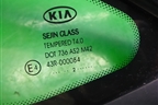 Стекло глухое правое переднее для Kia Ceed с 2012-2018г