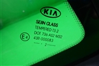 Стекло глухое левое заднее (5ти дверный хетчбэк) для Kia Ceed с 2012-2018г