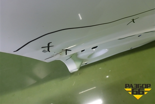 Дверь задняя правая (H21004EAMA) для Nissan Qashqai (J11E) с 2013г