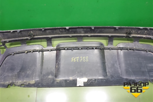 Юбка заднего бампера (под парктроник) (A1678852503) для Mercedes Benz GLE-Klass V167 с 2018г