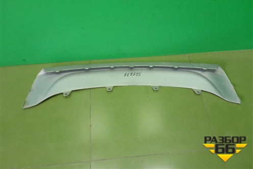 Накладка переднего бампера (на юбку) (51117319805) для BMW X6 F16 с 2014г