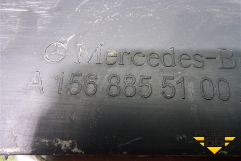 Накладка переднего бампера левая (A1568855100) для Mercedes Benz GLA-Klass X156 с 2014г