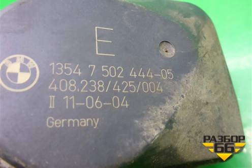 Заслонка дроссельная электрическая (2.2л M54B22) (13547502444) для BMW 3-серия Е46 с 1998-2005г