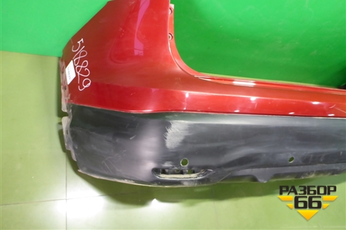 Бампер задний (до 2017г под парктроник) (850224EA0H) для Nissan Qashqai (J11E) с 2013г