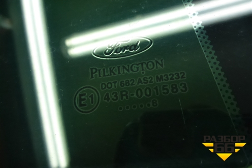 Стекло двери задней левой форточка (2008г) для Ford Fusion с 2002г