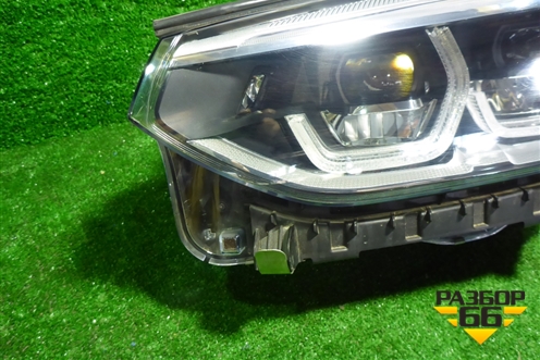 Фара левая (Full Led без блоков адаптивная) (873965302) для BMW X4 G02 с 2018г