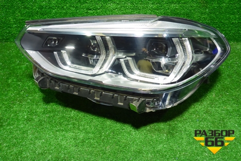Фара левая (Full Led без блоков адаптивная) (873965302) для BMW X4 G02 с 2018г
