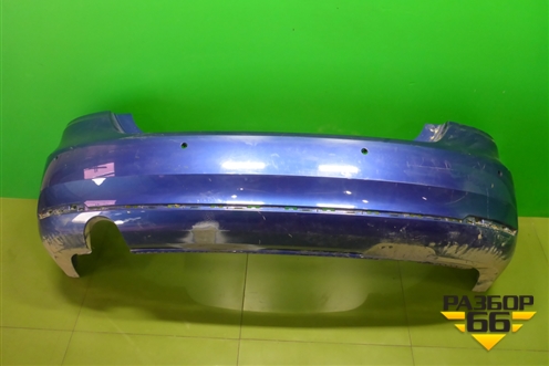 Бампер задний (после 2015г под парктроник) (6RU807421D) для Volkswagen Polo (седан) с 2010г