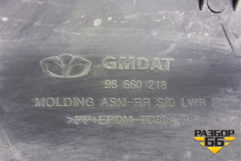 Накладка двери задней правой (96660218) для Opel Antara с 2007г
