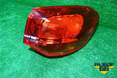 Фонарь задний наружный правый (универсал) (13282243) для Opel Astra J с 2009г