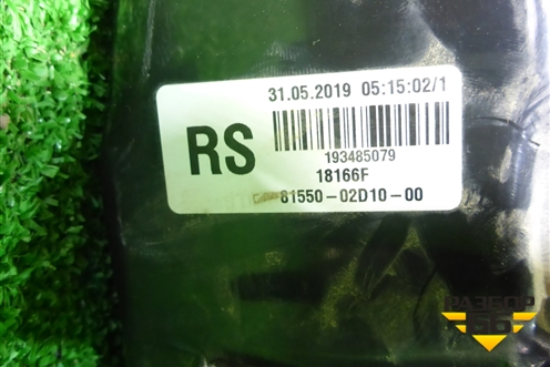 Фонарь задний наружный правый (8155002D10) для Toyota Corolla (E21) с 2018г