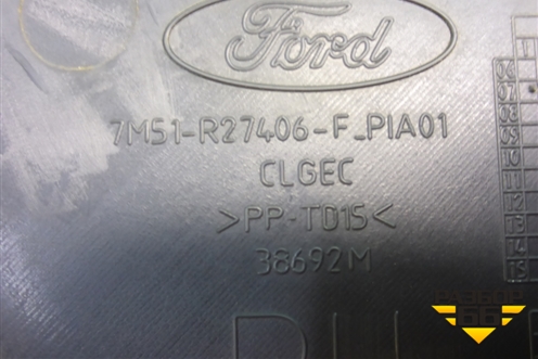 Обшивка двери задней правой под электрику (после 2007г) (7M51R27406F) для Ford C-MAX с 2003-2010г