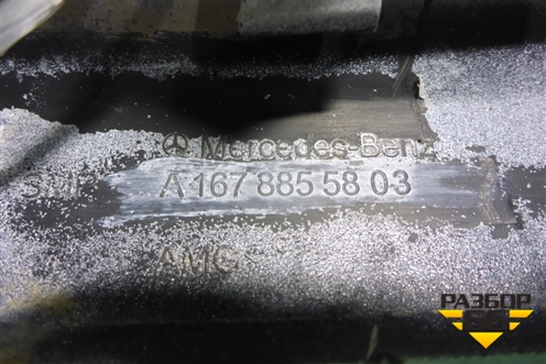 Накладка переднего бампера правая (A1678855803) для Mercedes Benz GLE-Klass V167 с 2018г