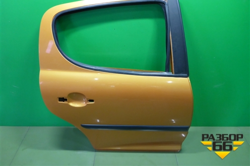 Дверь задняя правая для Peugeot 207 с 2006-2015г