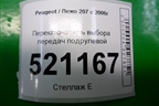 Переключатель выбора передач подрулевой (9656126977) для Peugeot 207 с 2006-2015г