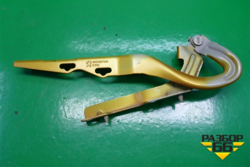 Петля капота левая (9650867080) для Peugeot 207 с 2006-2015г
