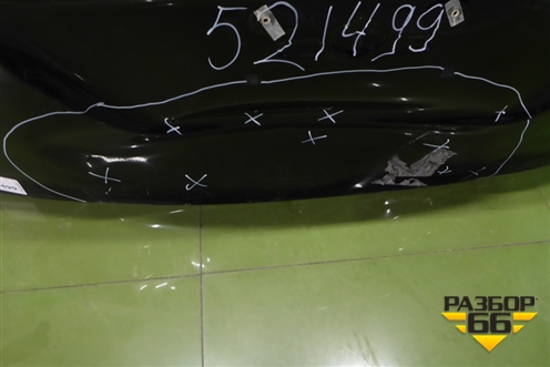 Дверь багажника без стекла (670050K150) для Toyota Fortuner с 2016г