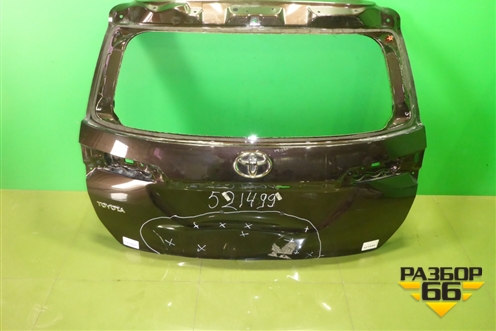 Дверь багажника без стекла (670050K150) для Toyota Fortuner с 2016г