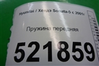 Пружина передняя для Hyundai Sonata-5 с 2001г
