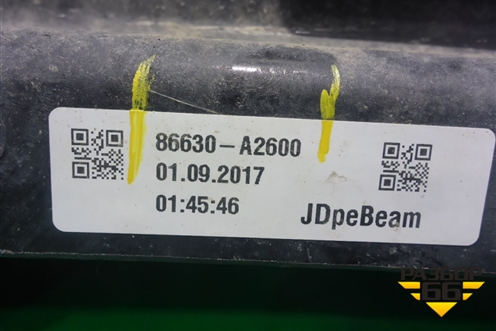 Усилитель заднего бампера (после 2015г) (86630A2600) для Kia Ceed с 2012-2018г