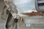 Крыло заднее левое для Chevrolet Captiva с 2006-2011г