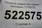 Решетка радиатора левая (7316075) для BMW X5 F15 с 2013г