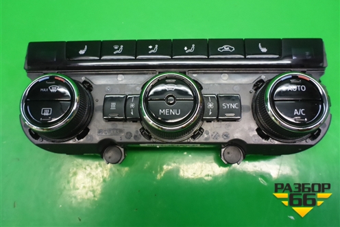 Модуль управления климатической установкой (565907044CJ) для Skoda Karoq с 2017г