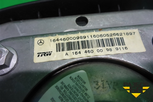 Подушка безопасности в рулевое колесо (A1644600098) для Mercedes Benz ML-Klass W164 c 2005-2011г