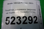 Решетка динамика (верхняя на торпедо) (57A857717A) для Skoda Karoq с 2017г