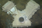 Крышка двигателя передняя (4.2л.supercharged) (4H236019AA) для Land Rover Range Rover 3 с 2002-2012г
