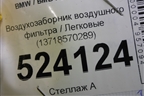 Воздухозаборник воздушного фильтра (13718570289) для BMW X5 F15 с 2013г