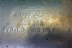 Глушитель (1.6л BSE) для Volkswagen Jetta с 2005-2011г