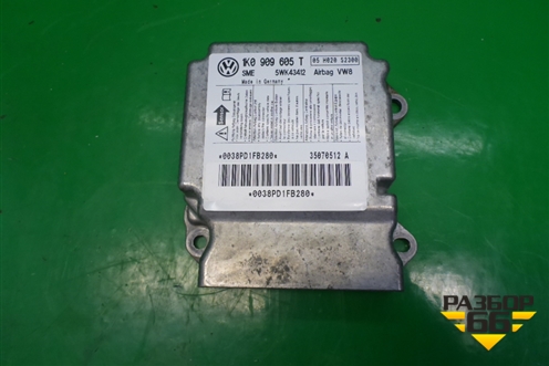 Блок управления AIR BAG (1K0909605T) для Volkswagen Jetta с 2005-2011г