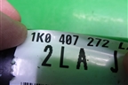 Привод передний правый (1.6л АКПП) (1K0407272LA) для Volkswagen Jetta с 2005-2011г