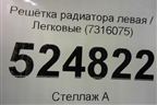 Решетка радиатора левая (7316075) для BMW X5 F15 с 2013г