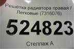 Решетка радиатора правая (7316076) для BMW X5 F15 с 2013г