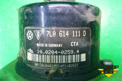 Блок ABS (7L0614111D) для Volkswagen Touareg c 2002-2010г