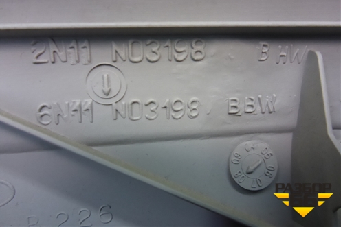 Обшивка стойки лобового стекла правая (2N11N03198BHW) для Ford Fusion с 2002г