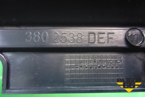 Накладка на щиток приборов (3802538DEF) для Iveco Daily с 2006-2011г